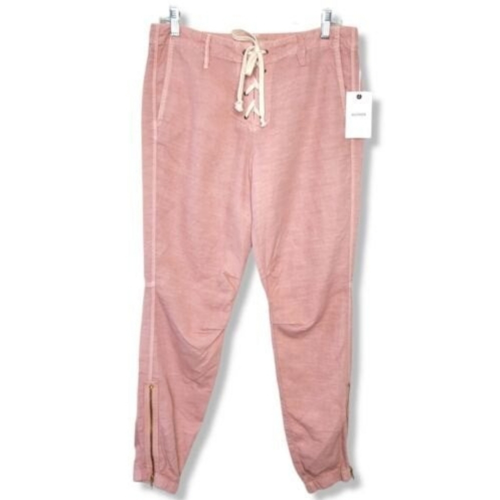 MOTHER The Lace Up Misfit lightweight cotton joggers, 31